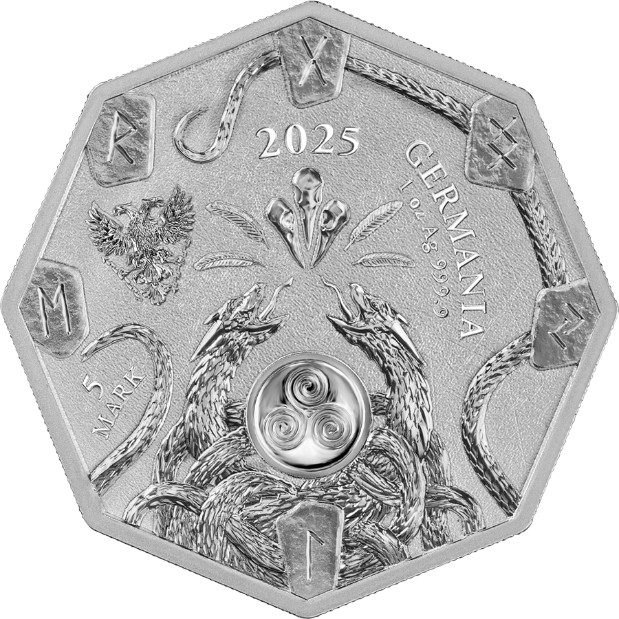 Germania Mint – Witchcraft Herbalist 1oz Silver Coin