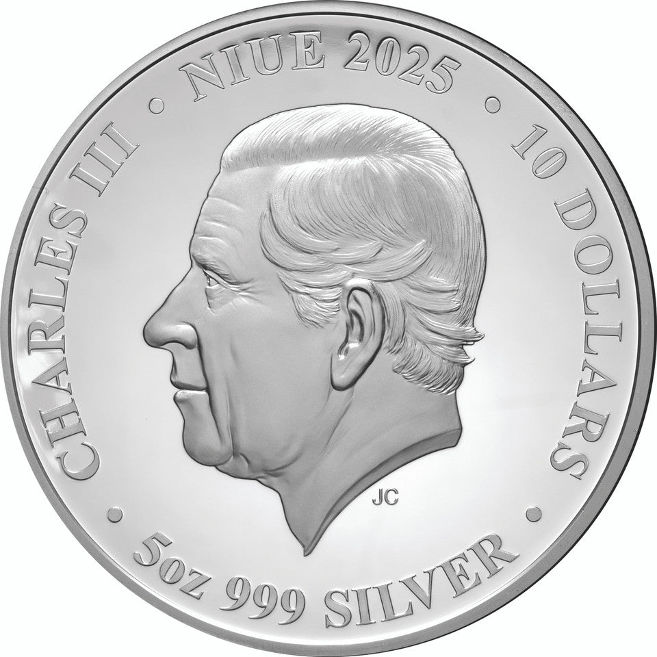 2025 $10 5oz Gold-Plated Silver Proof Honey Bee Coin