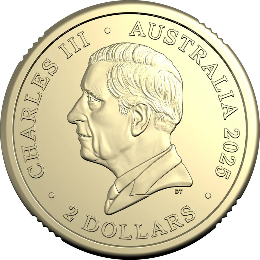 Australia 2025 $2 Torres Strait Islander Flag C Mintmark Uncirculated Coin