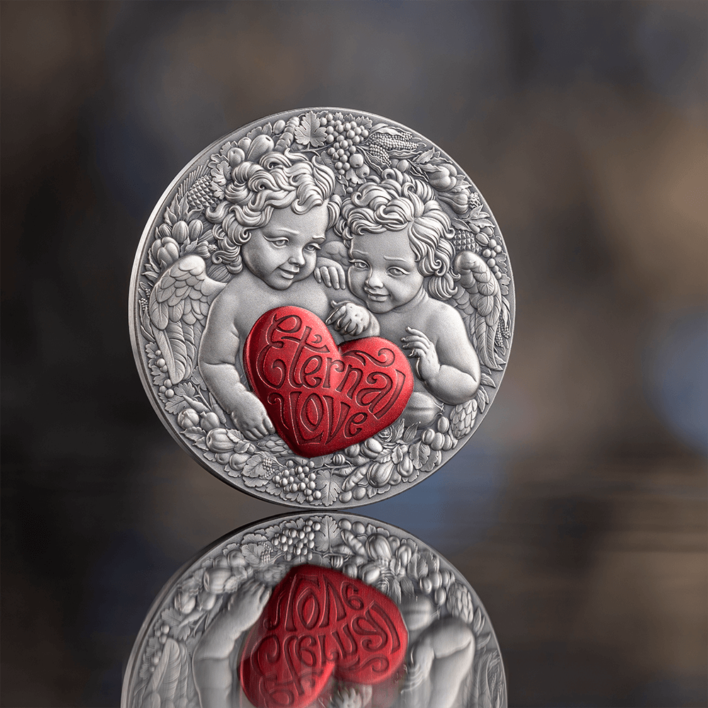 Mint XXI – Celestial Beauty Series Eternal Love 1 oz Silver Coin
