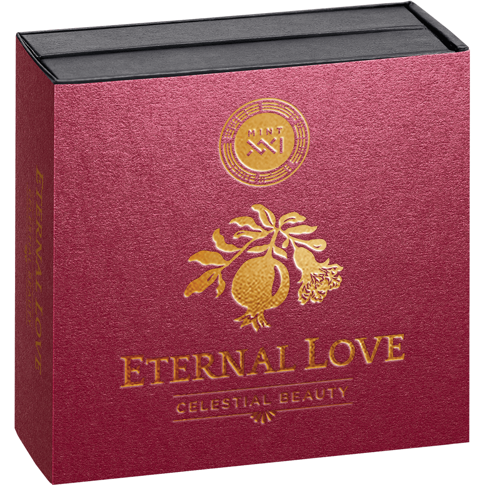 Mint XXI – Celestial Beauty Series Eternal Love 1 oz Silver Coin