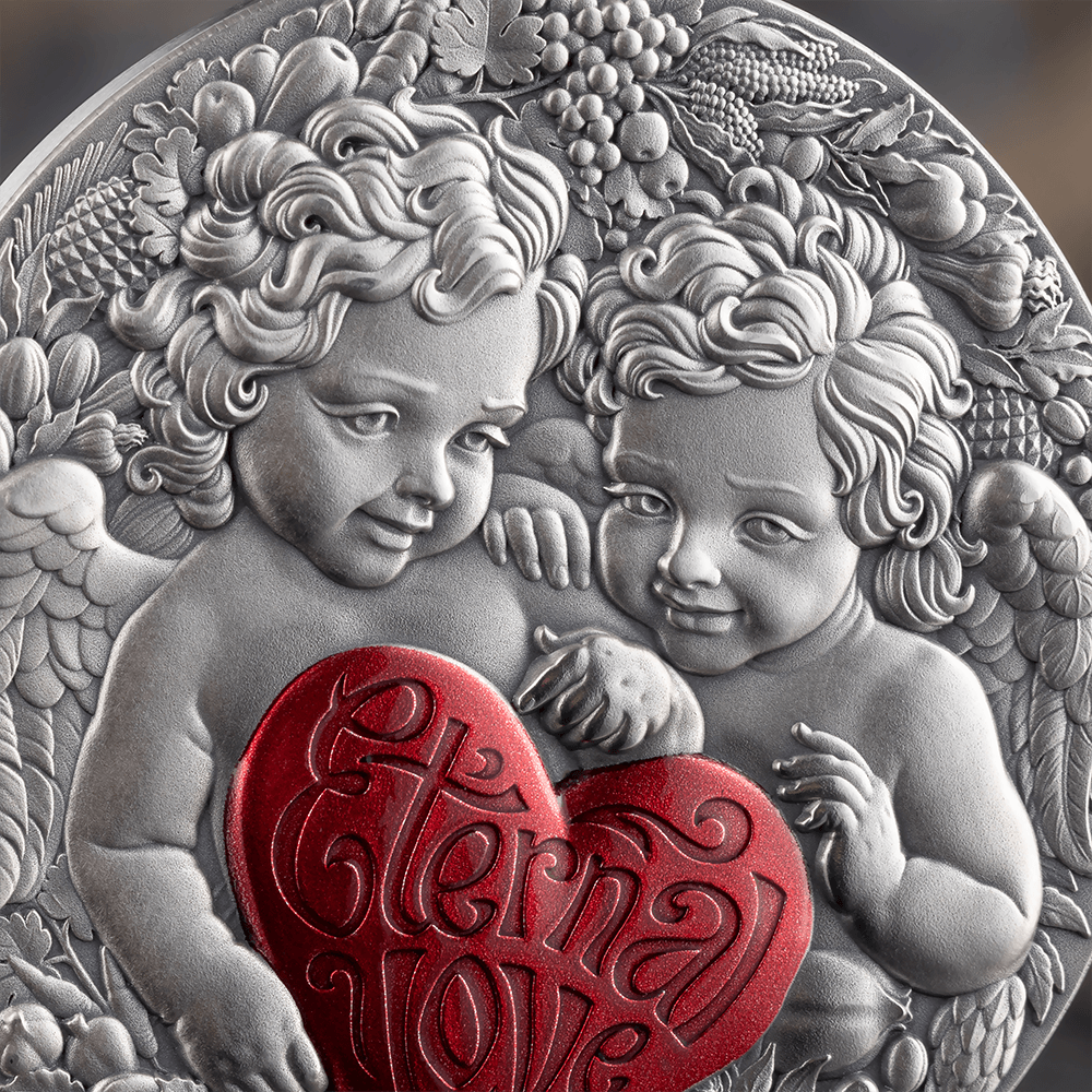 Mint XXI – Celestial Beauty Series Eternal Love 1 oz Silver Coin