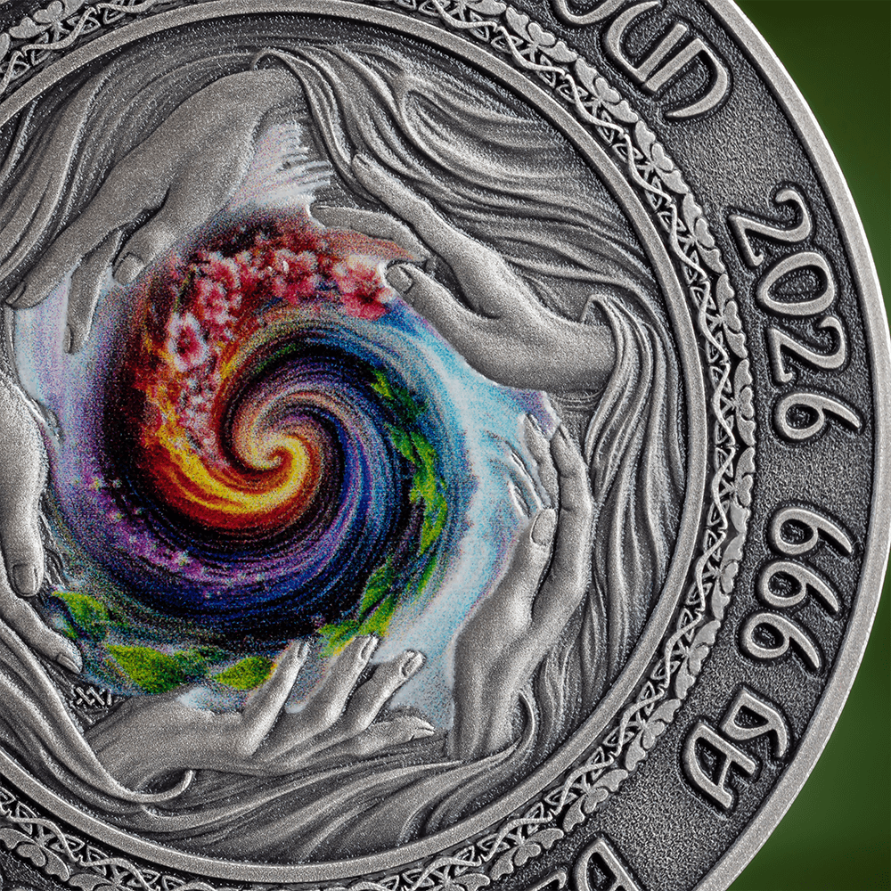 Mint XXI – Nature Spirits Series Dryad 2 oz Silver Coin