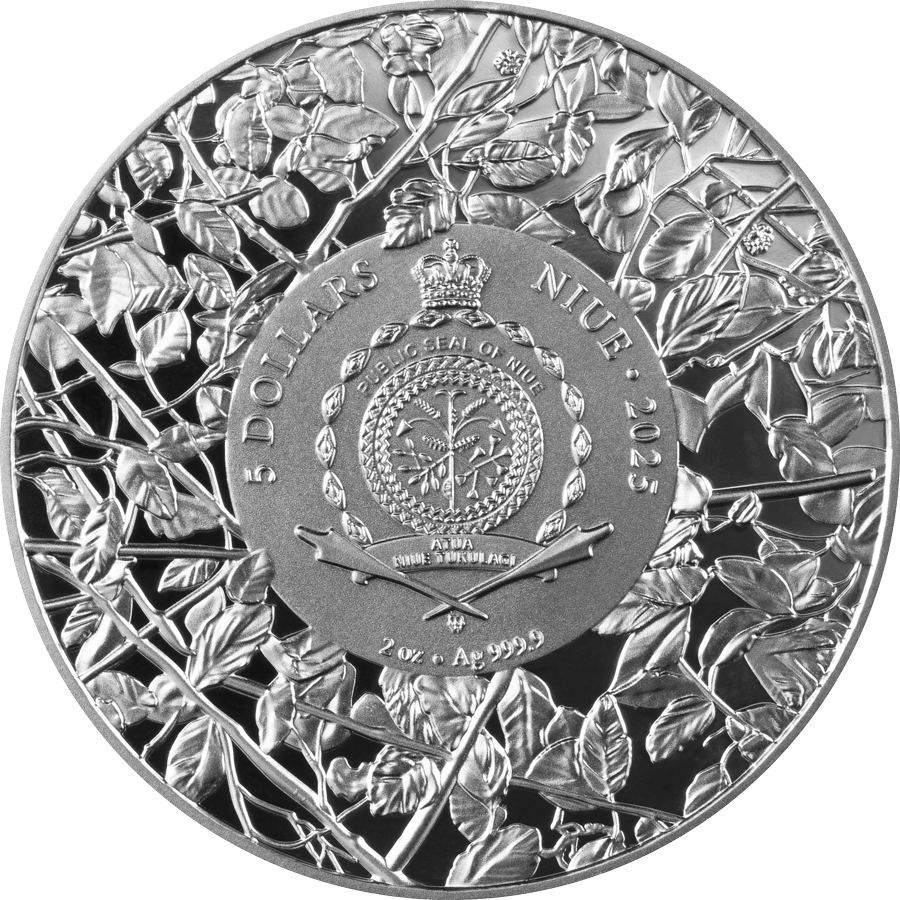 Niue – Red Panda 2oz Silver Coin