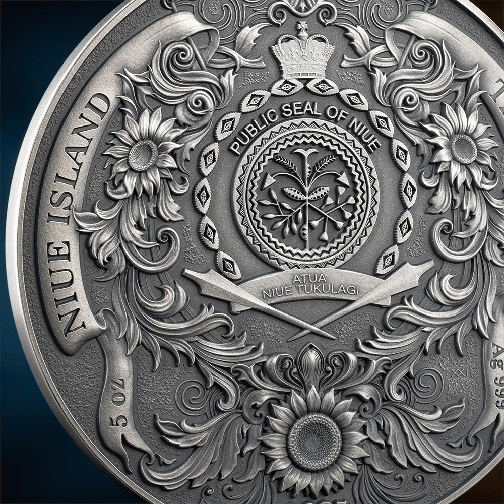 2025 5 oz Orans Pray for Peace Silver High Relief Coin