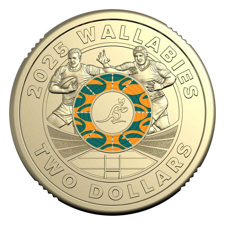 Australia 2025 $2 Wallabies & Wallaroos Uncirculated Two-Coin Set