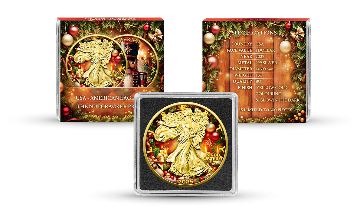 USA 2025 – American Eagle 1 oz Silver Coin – The Nutcracker Prince – Limited Edition