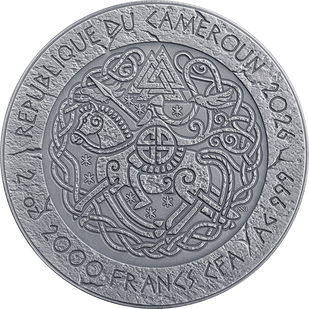 Mint XXI - The Way to Valhalla Series Rollo of Normandy 2 oz Silver Coin