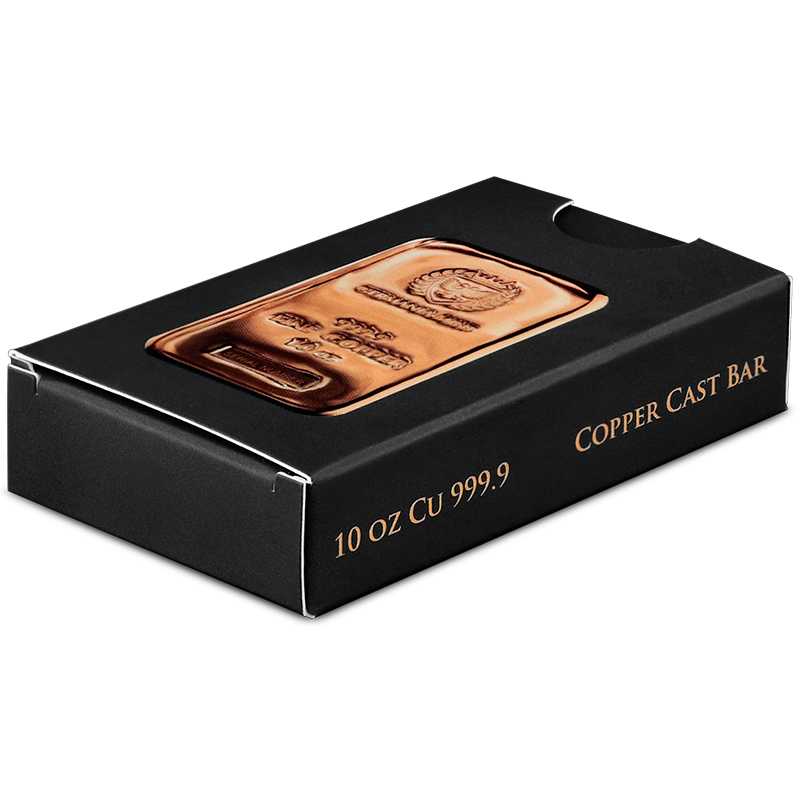 Germania Mint 10 oz Copper Cast Bar