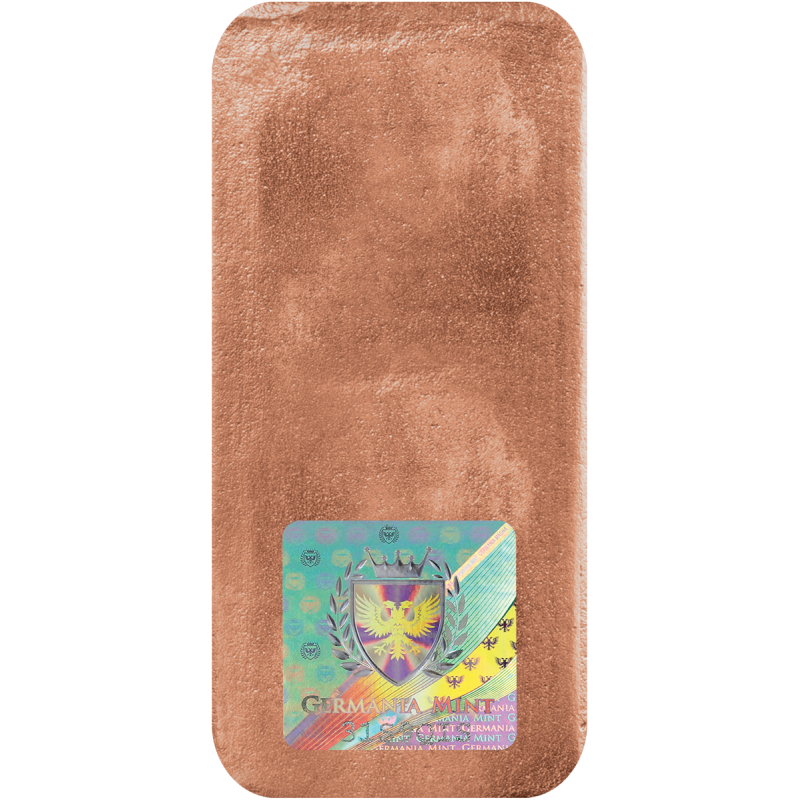 Germania Mint 1000g Copper Cast Bar