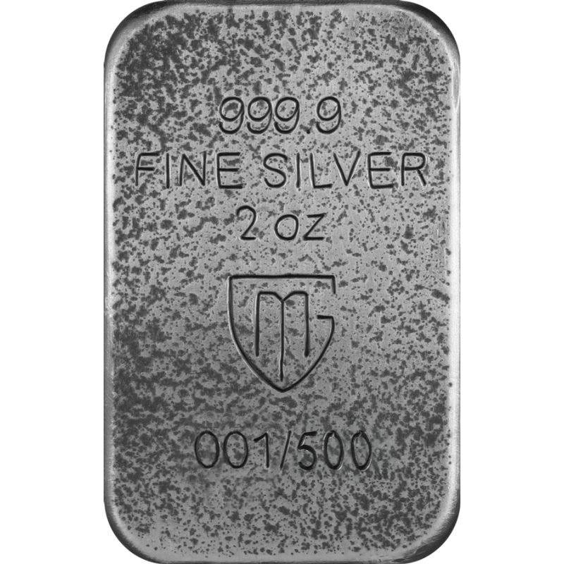 Germania Mint Diwali Ganeśa 2 oz Silver 999.9 Cast Bar - 2025