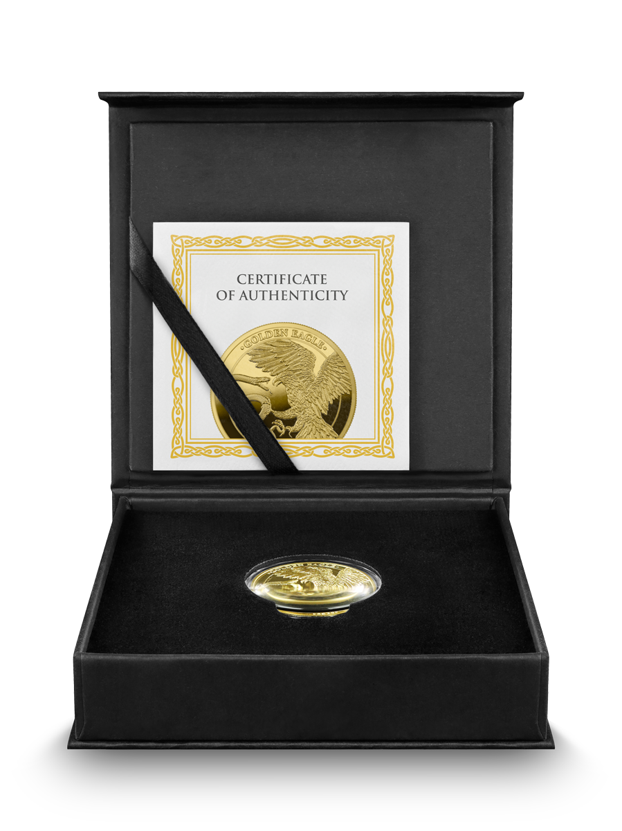 2025 Malta Golden Eagle 100 Euro 1 oz Gold Proof Coin