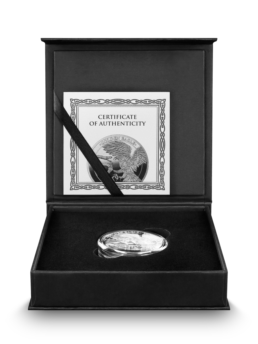 2025 Malta Golden Eagle 5 Euro 1 oz Silver Proof Coin