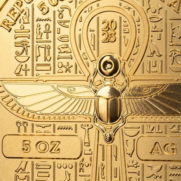 2025 5 oz Isis Gold Grandeur Silver Proof-Like Coin